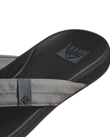 The Reef Mens Cushion Phantom 2.0 Flip Flops in Shaded Grey