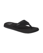 The Reef Mens The Layback Flip Flops in Black