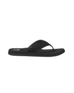 The Reef Mens The Layback Flip Flops in Black