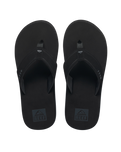 The Reef Mens The Layback Flip Flops in Black