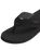 The Reef Mens The Layback Flip Flops in Black