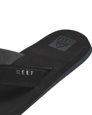 The Reef Mens The Layback Flip Flops in Black