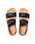 Water Vista Higher Sandal in Black & Tan