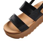 Water Vista Higher Sandal in Black & Tan