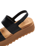 Water Vista Higher Sandal in Black & Tan
