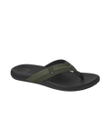 The Reef Mens Cushion Phantom 2.0 Flip Flops in Olive & Gum