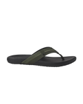 The Reef Mens Cushion Phantom 2.0 Flip Flops in Olive & Gum