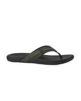The Reef Mens Cushion Phantom 2.0 Flip Flops in Olive & Gum
