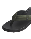 The Reef Mens Cushion Phantom 2.0 Flip Flops in Olive & Gum