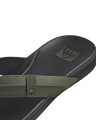 The Reef Mens Cushion Phantom 2.0 Flip Flops in Olive & Gum