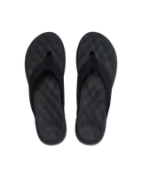 The Reef Womens Cushion Harmony Flip Flops in Black
