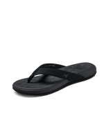 The Reef Womens Cushion Harmony Flip Flops in Black