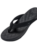 The Reef Womens Cushion Harmony Flip Flops in Black