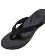 The Reef Womens Cushion Harmony Flip Flops in Black