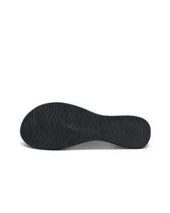 The Reef Womens Cushion Harmony Flip Flops in Black
