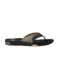 The Reef Mens Fanning Flip Flops in Fossil & Raven