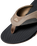 The Reef Mens Fanning Flip Flops in Fossil & Raven