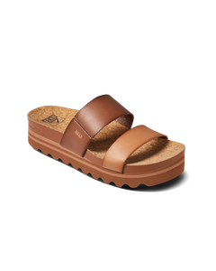 The Reef Womens Cushion Vista Hi Sandal in Espresso