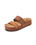 The Reef Womens Cushion Vista Hi Sandal in Espresso