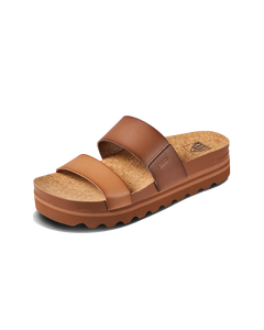The Reef Womens Cushion Vista Hi Sandal in Espresso