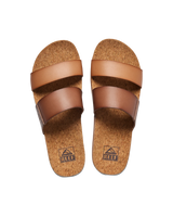 The Reef Womens Cushion Vista Hi Sandal in Espresso