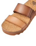 The Reef Womens Cushion Vista Hi Sandal in Espresso
