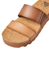 The Reef Womens Cushion Vista Hi Sandal in Espresso