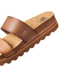 The Reef Womens Cushion Vista Hi Sandal in Espresso