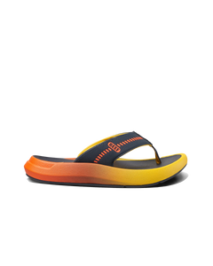 The Reef Mens Swellsole Cruiser Flip Flops in Navy Sunset
