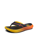 The Reef Mens Swellsole Cruiser Flip Flops in Navy Sunset