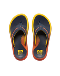 The Reef Mens Swellsole Cruiser Flip Flops in Navy Sunset