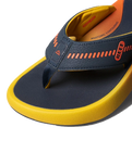 The Reef Mens Swellsole Cruiser Flip Flops in Navy Sunset