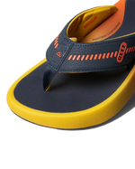 The Reef Mens Swellsole Cruiser Flip Flops in Navy Sunset