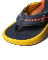 The Reef Mens Swellsole Cruiser Flip Flops in Navy Sunset