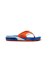 Fanning Pregame Flip Flops in Orange & Blue