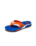 Fanning Pregame Flip Flops in Orange & Blue