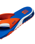 Fanning Pregame Flip Flops in Orange & Blue