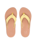 Santa Ana Flip Flops in Pale Banana