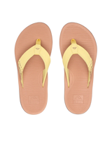 Santa Ana Flip Flops in Pale Banana