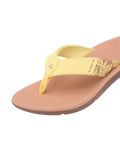 Santa Ana Flip Flops in Pale Banana