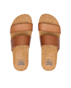 The Reef Womens Cushion Vista Sandal in Espresso Duo