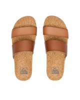 The Reef Womens Cushion Vista Sandal in Espresso Duo