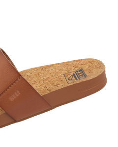 The Reef Womens Cushion Vista Sandal in Espresso Duo