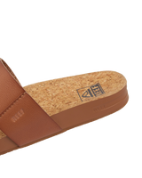 The Reef Womens Cushion Vista Sandal in Espresso Duo