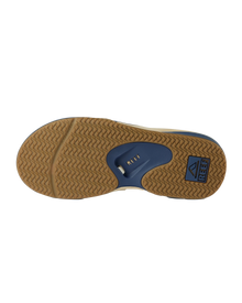 Fanning Flip Flops in Tan, Navy & Tan