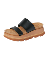 Vista Luxe Siaa Sandals in Black & Tan
