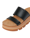 The Reef Womens Vista Luxe Siaa Sandals in Black & Tan