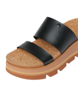 The Reef Womens Vista Luxe Siaa Sandals in Black & Tan