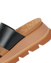 The Reef Womens Vista Luxe Siaa Sandals in Black & Tan