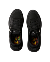 The Reef Mens Fanning Shoes in Black & Silver